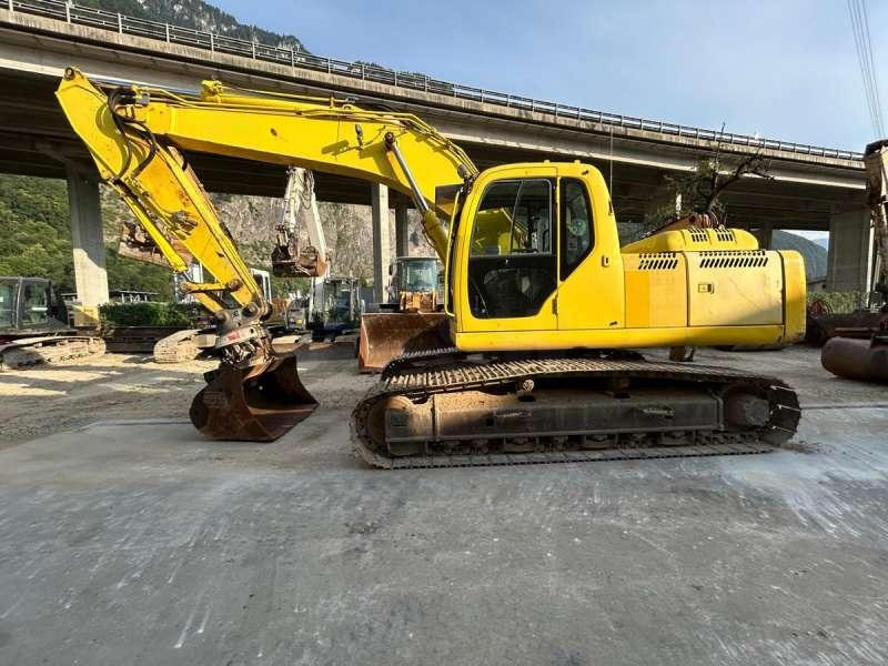 Pelle sur chenille FIAT HITACHI E215B MACHINE SUISSE: photos 6