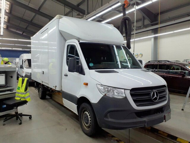 Fourgon grand volume MERCEDES-BENZ Sprinter316CDI Maxi Koffer,Klima,MBUX,LBW: photos 13