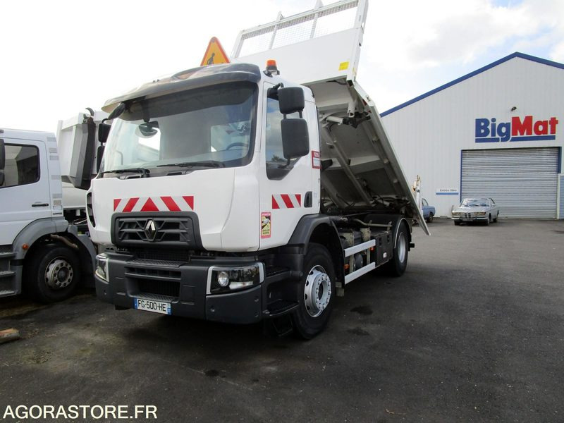 Camion Camion Porteur Tribenne Renault D.wide 250 - 2019 - 84 750km - TRES BON ETAT: photos 11