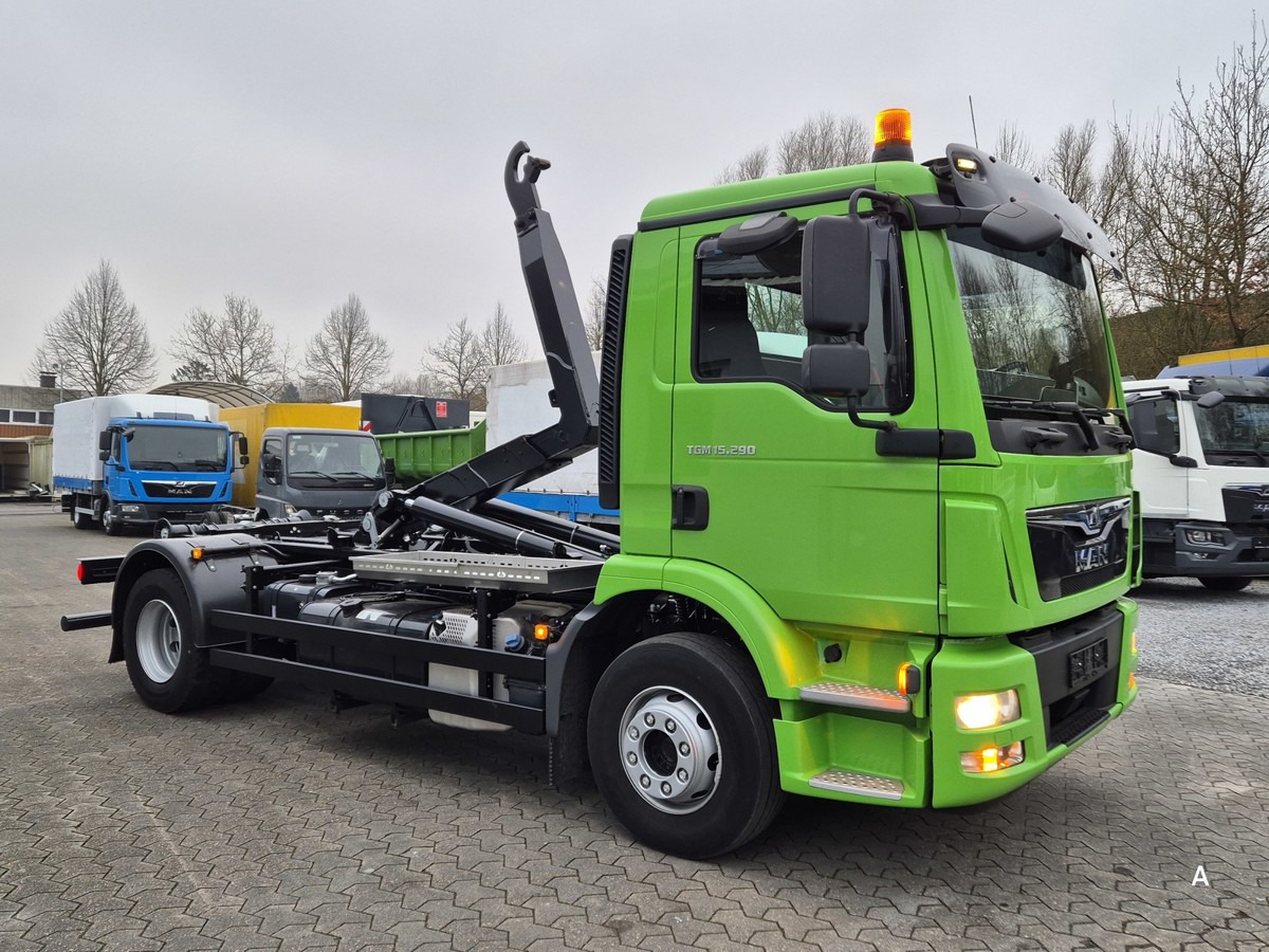 Camion ampliroll MAN TGM 15.290 BL Aut. Abrollkipper AHK Standheizung: photos 18